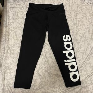 NEW Adidas W Lin 3/4 Tights/leggings
